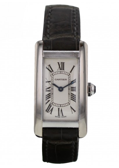 cartier tank americaine 18k