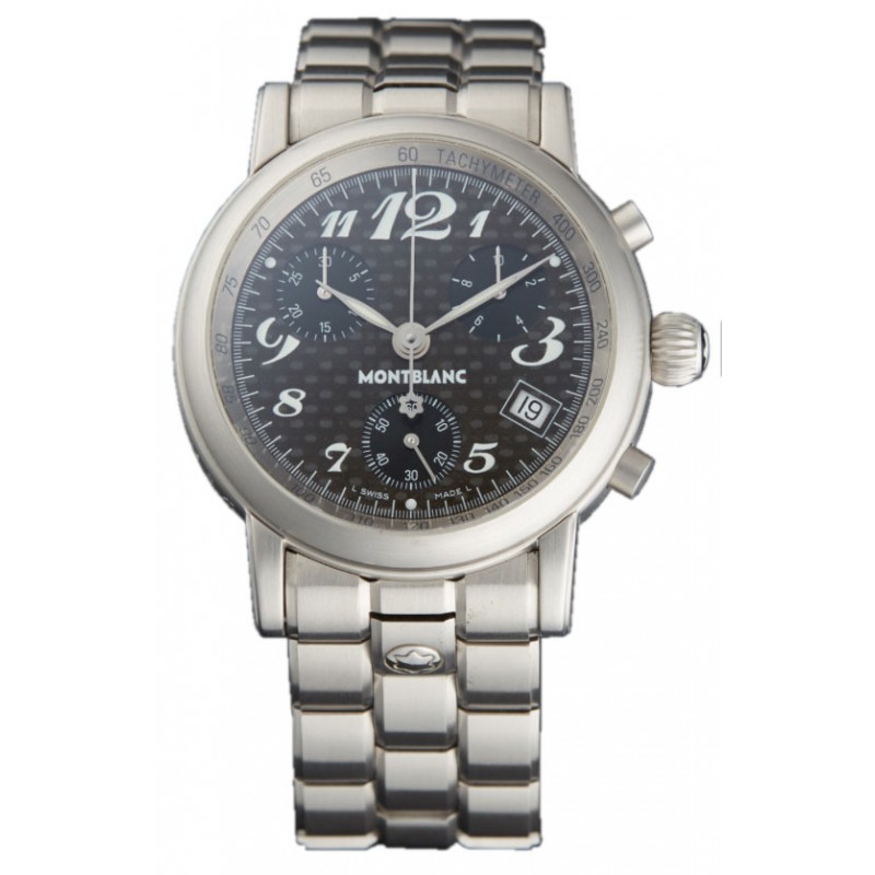 Montblanc Star Acier Carbone 7038 7038 Accueil